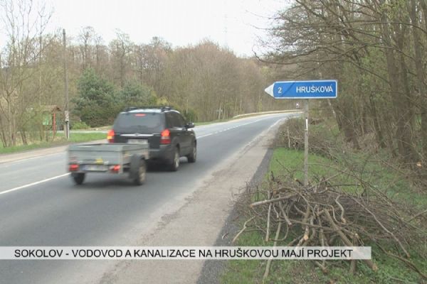 Sokolov: Vodovod a kanalizace na Hruškovou mají projekt (TV Západ)