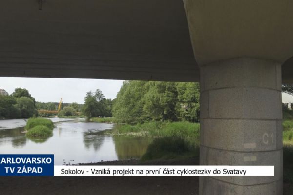 Sokolov: Vzniká projekt na první část cyklostezky do Svatavy (TV Západ)