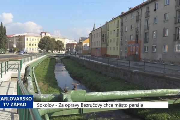 Sokolov: Za opravy Bezručovy bude město chtít penále (TV Západ)