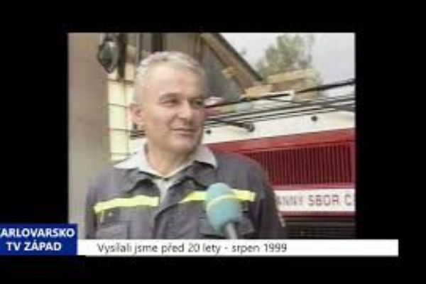 1999 - Cheb: Chemikálie v ESKA ohrožují město (TV Západ)
