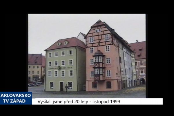 1999 – Cheb: Dominanty města budou nasvíceny (TV Západ)
