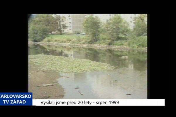 1999 – Cheb: Pyrotechnici kontrolovali jez na Zlatém vrchu (TV Západ)