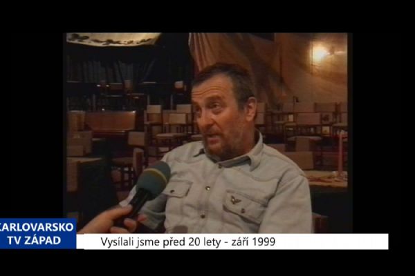 1999 – Cheb: Ředitelem divadla se stal Miloš Růžička (TV Západ)