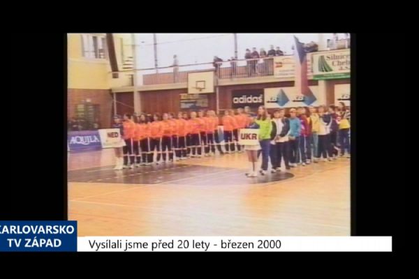 2000 – Cheb: Domácí házenkářky skončily na pátém místě (TV Západ)