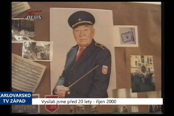 2000 – Cheb: Hudebníci vzpomínali na tátu Kučeru (TV Západ)