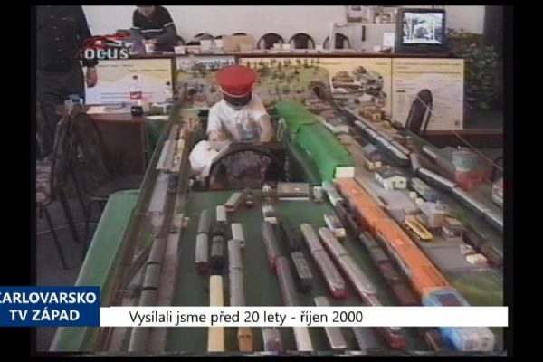 2000 – Cheb: Ke Dni železnice byl připraven bohatý program (TV Západ)