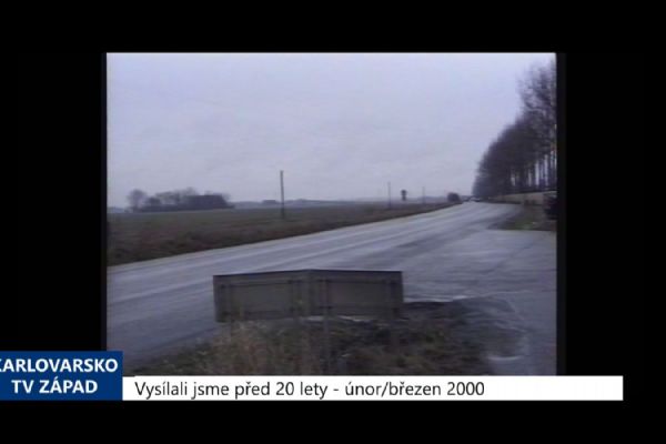 2000 – Cheb: Stavba Průmyslového parku se odkládá (TV Západ)