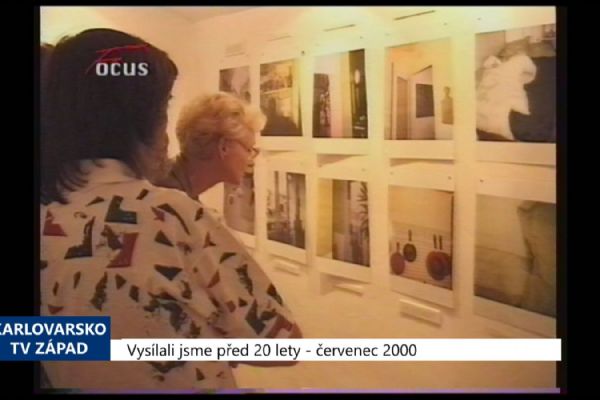 2000 – Cheb: V Galerii G4 vystavují bretanští fotografové (TV Západ)