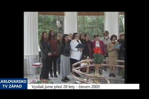 2000 – Františkovy Lázně: Město zahájilo lázeňskou sezónu (TV Západ)