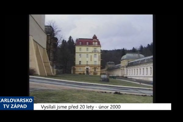 2000 – Mariánské Lázně: Vyroste nový lázeňský komplex Globus? (TV Západ)