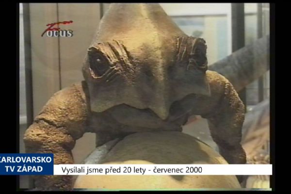 2000 – Nový Drahov: SOOS se pyšní pravěkými ještěry (TV Západ)