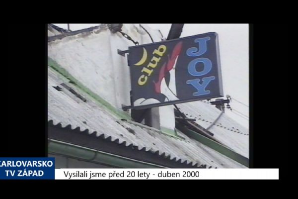 2000 – Zlatá: Požár Penzionu Joy byl založen úmyslně (TV Západ)