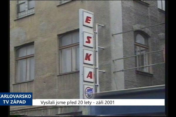 2001 – Cheb: Chátrající ESKA bude rozprodána po částech (TV Západ)