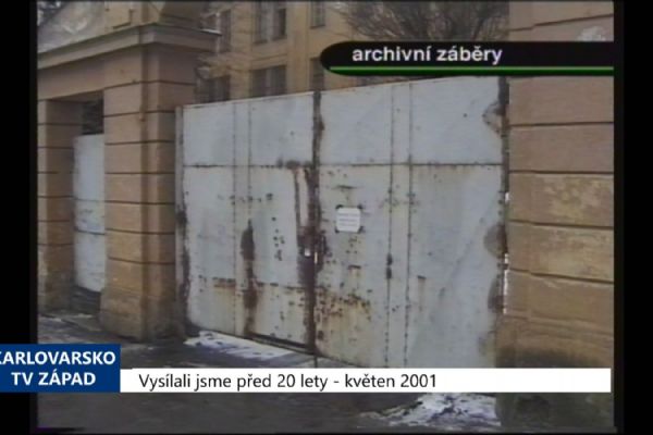 2001 – Cheb: Probíhají jednání ohledně kasáren Julia Fučíka (TV Západ)