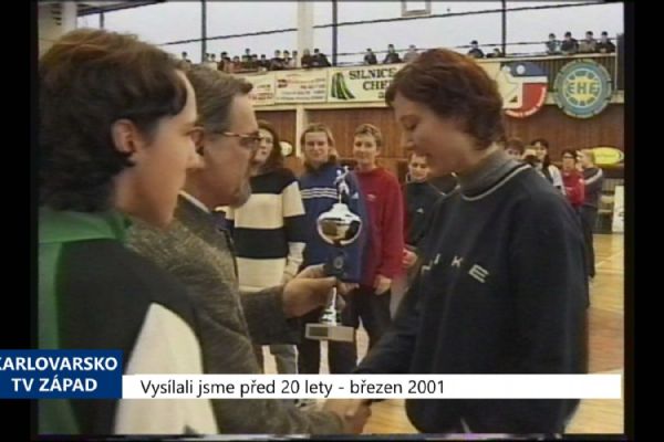 2001 – Cheb: Turnaj o Štít města vyhrály Ukrajinky (TV Západ)