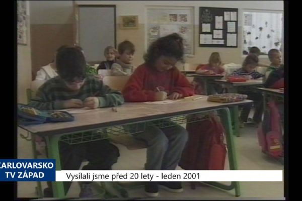 2001 – Sokolov: 5. ZŠ získala samostatnost (TV Západ)