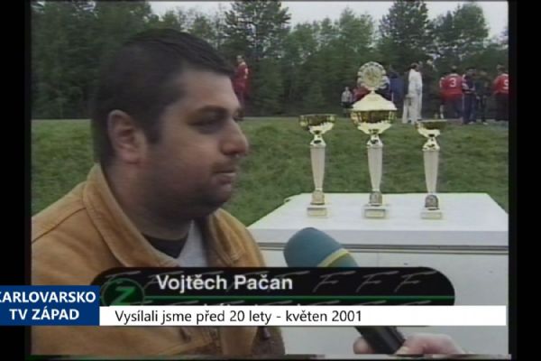2001 – Sokolov: Fotbalový turnaj vyhráli Romové z Chebu (TV Západ) 