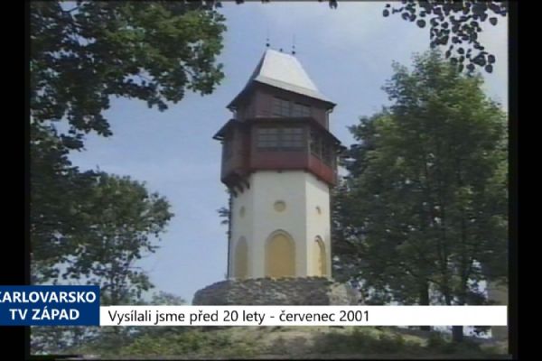 2001 – Sokolov: Klíče od rozhledny nebudou již u správce hřbitova (TV Západ)