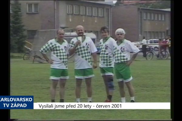 2001 – Sokolov: Tradiční fotbalový zápas skončil vítězstvím ODS (TV Západ)