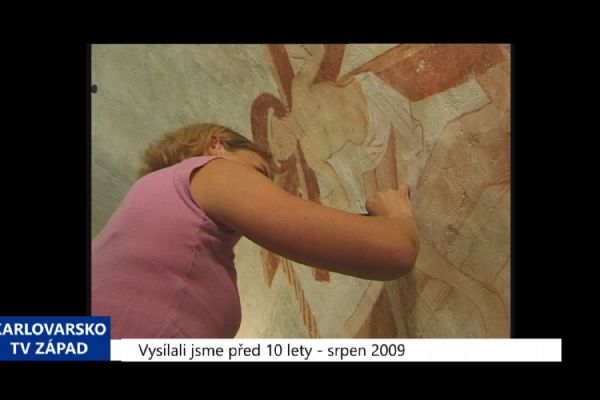 2009 – Pomezí: Restaurování fresek v kostele (3835) (TV Západ)