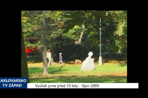 2009 – Sokolov: Městské parky prochází úpravami (3859) (TV Západ)