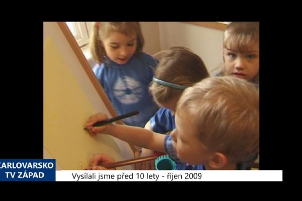2009 – Sokolov: Nová kritéria přijímání dětí do školek zvýhodní místní (3864)