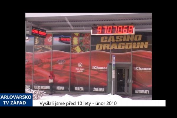 2010 – Cheb: Lupiči si odnesli z kasina milion korun (3962) (TV Západ)	