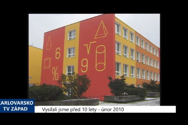 2010 – Sokolov: Město chce zateplit další školské objekty (3948) (TV Západ)