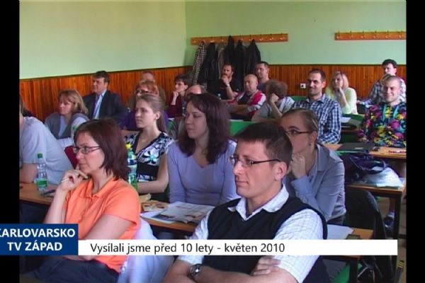 2010 – Sokolov: Vysoká škola používá telemost (4033) (TV Západ)