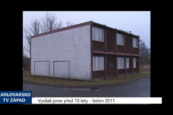 2011 – Cheb: Zavře město ubytovnu Chlumeček? (4279) (TV Západ)