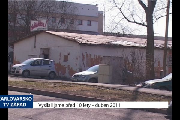 2011 – Sokolov: Bourání budov bývalých kasáren se odkládá (4319) (TV Západ)