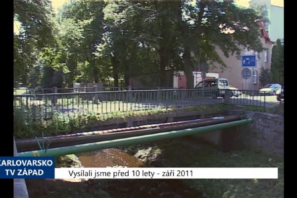 2011 – Sokolov: Chystá se sanace mostku u ISŠTE (4475) (TV Západ)
