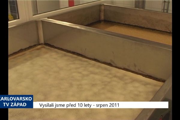 2011 – Sokolov: Městský pivovar rozšířil své prostory (4422) (TV Západ)