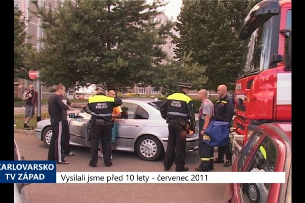 2011 – Sokolov: Řidiči pozor na parkování, strážníci hodlají přitvrdit (4416) (TV Západ)