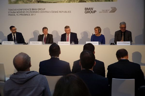 BMW Group zahájí výstavbu nového zkušebního centra přímo v Karlovarském kraji
