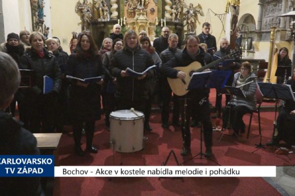 Bochov: Akce v kostele nabídla melodie i pohádku (TV Západ)