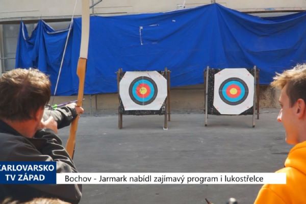 Bochov: Jarmark nabídl zajímavý program i lukostřelce (TV Západ)