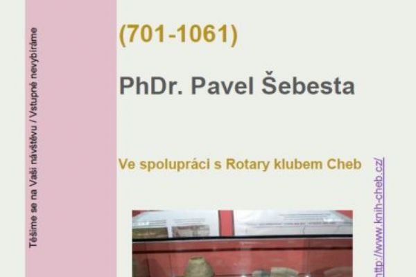 Cheb: Knihovna zve na přednášku archeologa PhDr. Pavla Šebesty