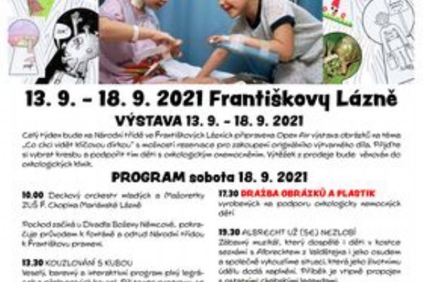 Františkovy Lázně: Klíčová dírka pomáhá dětem s onkologickým onemocněním