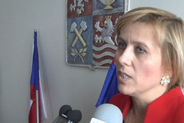 Karlovarský kraj: Jana Vildumetzová dnes oznámila, že je připravena opustit funkci hejtmanky