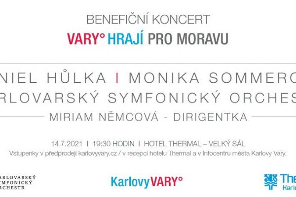 Karlovy Vary: Benefiční koncert pro Moravu