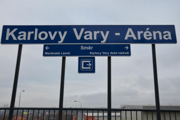 Karlovy Vary: Nová železniční zastávka vyšla na 19 milionů