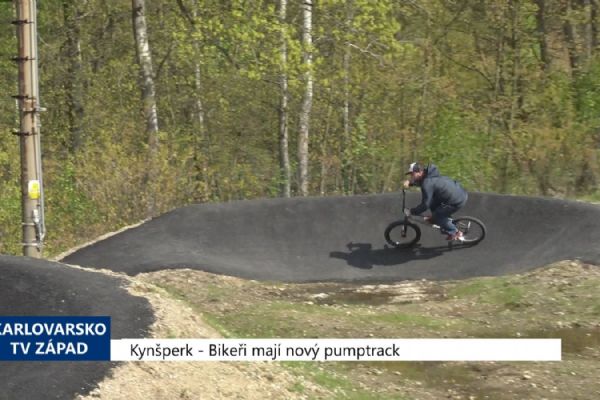 Kynšperk: Bikeři mají nový pumptrack (TV Západ)