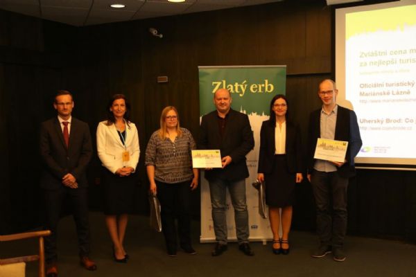 Mariánské Lázně: Město získalo další cenu v soutěži Zlatý erb 2018