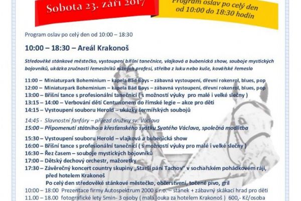 Mariánské Lázně: Ve městě se bude konat X. ročník svatováclavského setkání 