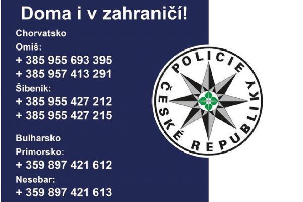 Od začátku prázdnin jsou turistům v Chorvatsku a Bulharsku k dispozici čeští policisté