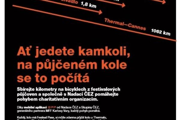 Region: Filmoví fanoušci ve Varech mohou opět roztáčet pedály pro charitu