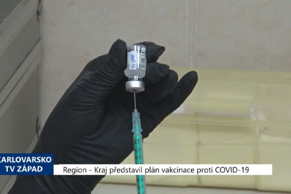 Region: Kraj představil plán vakcinace proti Covid-19 (TV Západ)