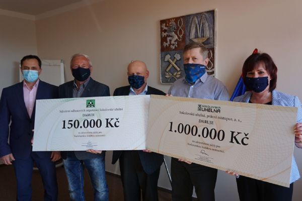Sokolovská uhelná darovala KKN milion korun
