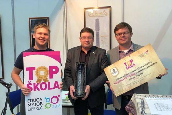Žáci ISŠ Cheb zvítězili na veletrhu Educa MyJob Liberec 2018 